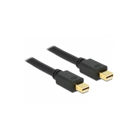 Delock - Kabel DisplayPort - Mini DisplayPort (M) do Mini DisplayPort (M) - 1 m - černá