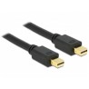 Delock - Kabel DisplayPort - Mini DisplayPort (M) do Mini DisplayPort (M) - 50 cm - cerná