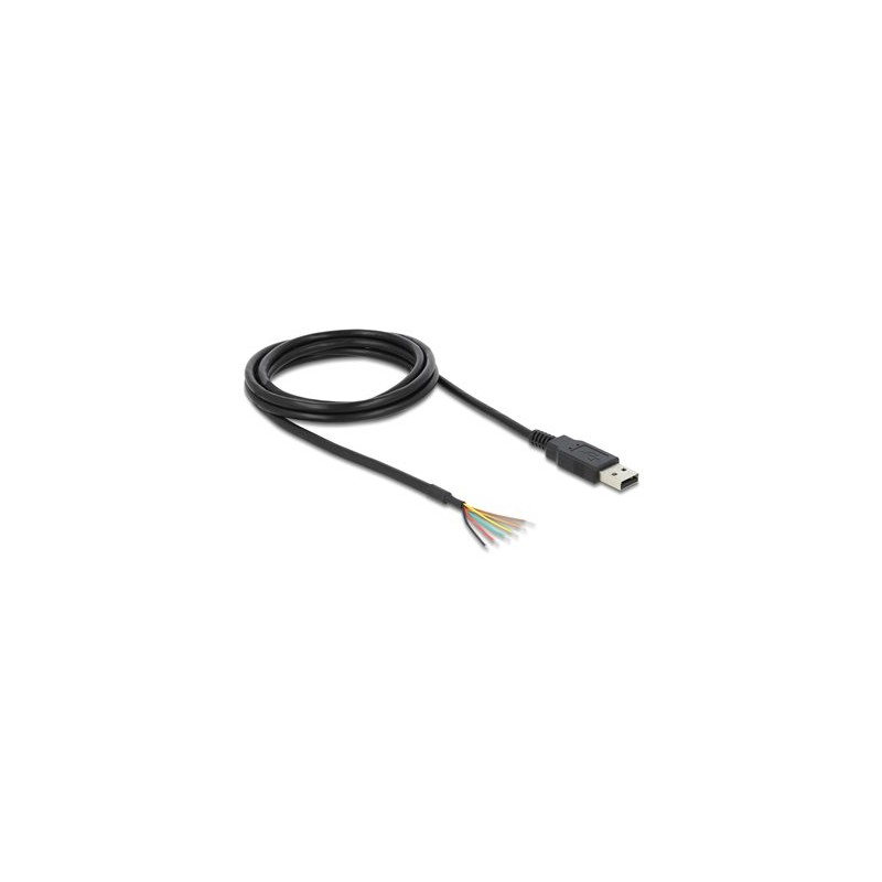Delock - Sériový adaptér - USB - sériový - cerná