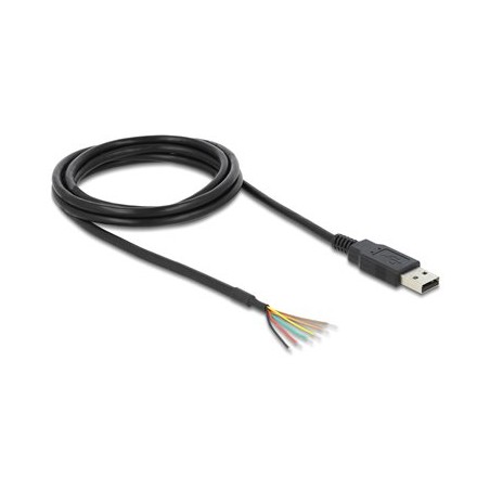 Delock - Sériový adaptér - USB - sériový - cerná