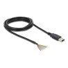 Delock - Sériový adaptér - USB - sériový - cerná