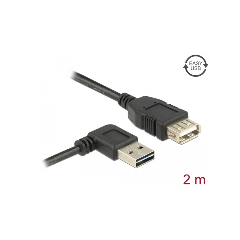 Extension cable EASY-USB 2.0 Type-A male, Extension cable EASY-USB 2.0 Type-A male 83552