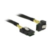 Delock - Interní kabel SAS - SAS 6Gbit/s - Mini SAS (SFF-8087) (M) rovné do Mini SAS (SFF-8087) (M) úhlový - 50 cm