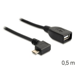 Delock - Kabel DisplayPort - DisplayPort (M) do Mini DisplayPort (M) - 1 m - krídlové šrouby - cerná