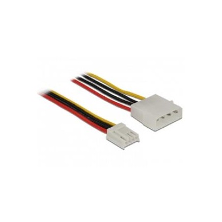 Delock - Elektrický kabel - 4 pinový mini-napájecí konektor (F) do 4 pinové interní napájení (M) - 40 cm