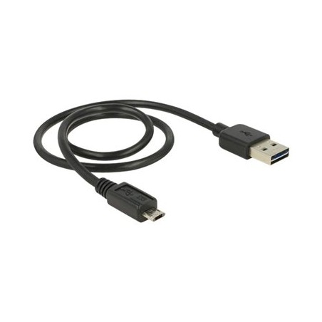 Delock EASY-USB - Kabel USB - Micro USB typ B (M) do USB (M) - 50 cm