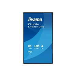 86" iiyama LH8664UHS-B3AG:IPS,4K,ANDR 14,24/7