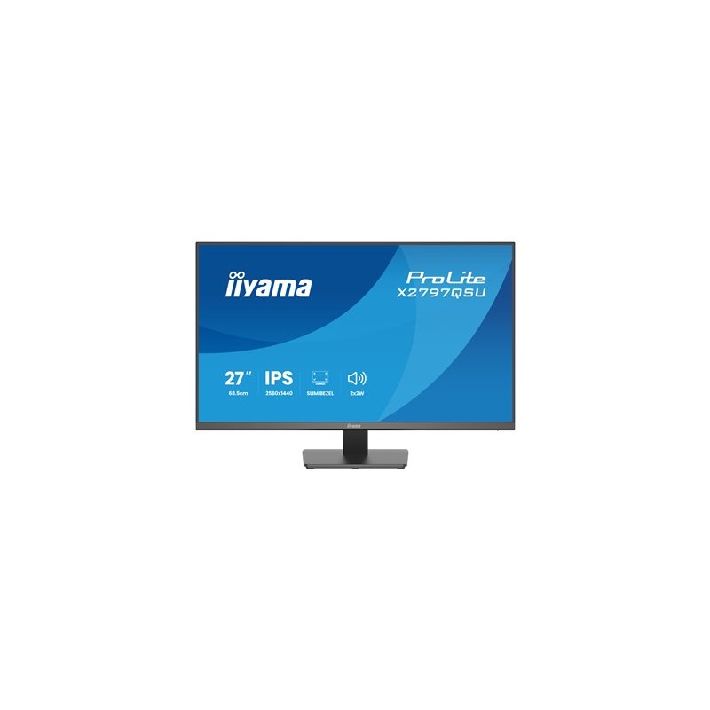 iiyama ProLite/X2797QSU-B1/27"/IPS/QHD/75Hz/1ms/Černá/5R