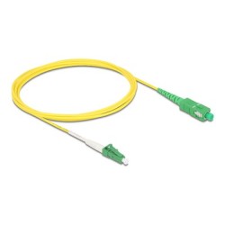 Delock - Sítový kabel - jednoduchý režim LC/APC (M) do jednoduchý režim SC/APC (M) - 2 m - 2 mm - optické vlákno - simplex - 9