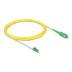 Delock - Sítový kabel - jednoduchý režim LC/APC (M) do jednoduchý režim SC/APC (M) - 5 m - 2 mm - optické vlákno - simplex - 9