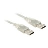 Delock - Kabel USB - USB (M) do USB (M) - USB 2.0 - 50 cm - průhledná