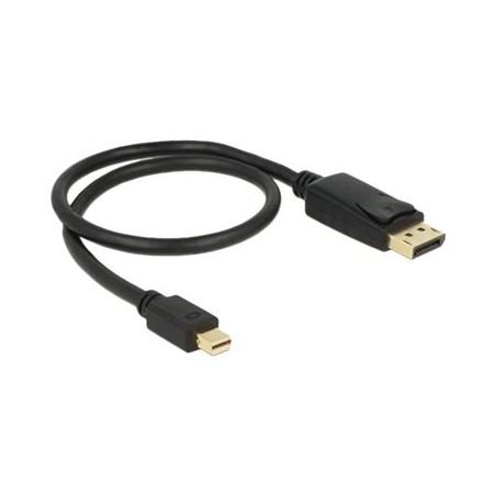 Delock - Adaptér DisplayPort - DisplayPort (M) do Mini DisplayPort (M) - 50 cm - černá
