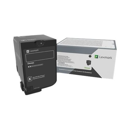 Lexmark - Vysoká výtěžnost - černá - originální - kazeta s barvivem LCCP - pro Lexmark CX725de, CX725dhe, CX725dthe