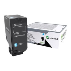 Lexmark - Vysoká výtěžnost - azurová - originální - kazeta s barvivem LCCP, LRP - pro Lexmark CX725de, CX725dhe, CX725dthe