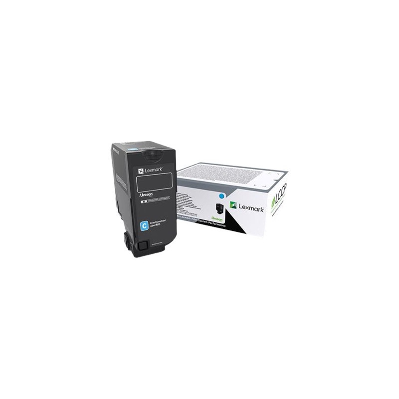 Lexmark - Vysoká výtěžnost - azurová - originální - kazeta s barvivem LCCP, LRP - pro Lexmark CX725de, CX725dhe, CX725dthe