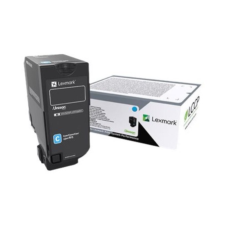Lexmark - Vysoká výtěžnost - azurová - originální - kazeta s barvivem LCCP, LRP - pro Lexmark CX725de, CX725dhe, CX725dthe