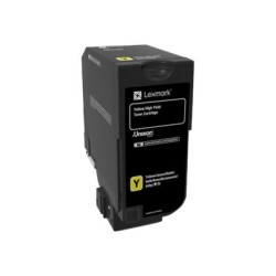 Lexmark - Vysoká výtěžnost - žlutá - originální - kazeta s barvivem LCCP - pro Lexmark CX725de, CX725dhe, CX725dthe