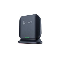 HP Poly Rove R8 - Opakovač DECT pro bezdrátový telefon - černá - certifikováno pro Zoom