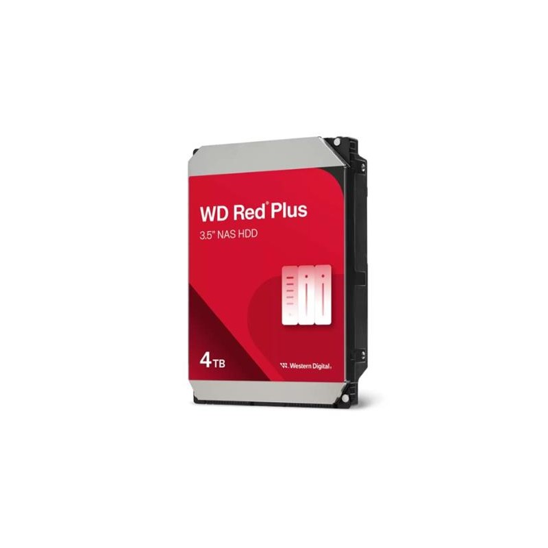 WD RED PLUS NAS WD40EFZZ 4TB, SATA III 3.5", 128MB 5400RPM, 180MB/s, CMR