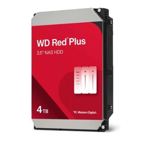 WD RED PLUS NAS WD40EFZZ 4TB, SATA III 3.5", 128MB 5400RPM, 180MB/s, CMR