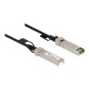 Delock - Kabel pro přímé připojení - SFP+ (M) do SFP+ (M) - 3 m - 5 mm - diaxiální - SFF-8431/SFF-8432 - pasivní - černá