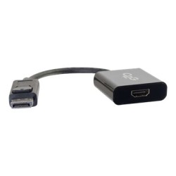 C2G DisplayPort to HDMI Active Adapter 4K UHD - Video Converter - Black - Video adaptér - DisplayPort s piny (male) do HDMI se