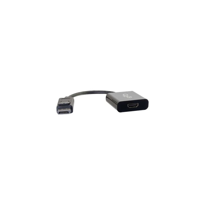 C2G DisplayPort to HDMI Active Adapter 4K UHD - Video Converter - Black - Video adaptér - DisplayPort s piny (male) do HDMI se