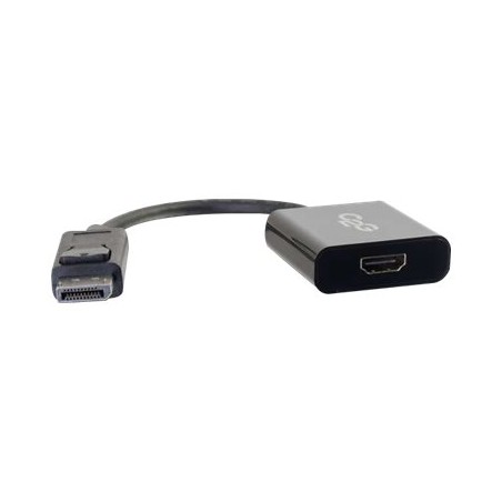 C2G DisplayPort to HDMI Active Adapter 4K UHD - Video Converter - Black - Video adaptér - DisplayPort s piny (male) do HDMI se