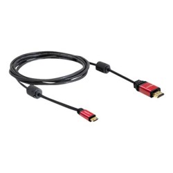 Delock - HDMI kabel - HDMI s piny (male) do 19 pin mini HDMI Type C s piny (male)