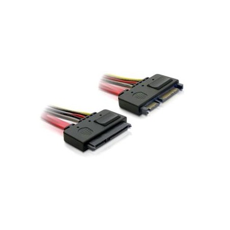 Delock - Prodlužovací kabel SATA - Serial ATA 150/300 - SATA combo (M) do SATA combo (F) - 50 cm