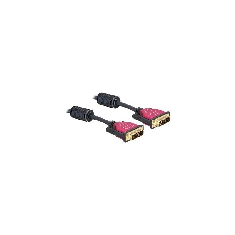 Delock - Kabel DVI - dva spoje - DVI-D (M) do DVI-D (M) - 3 m