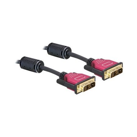 Delock - Kabel DVI - dva spoje - DVI-D (M) do DVI-D (M) - 3 m