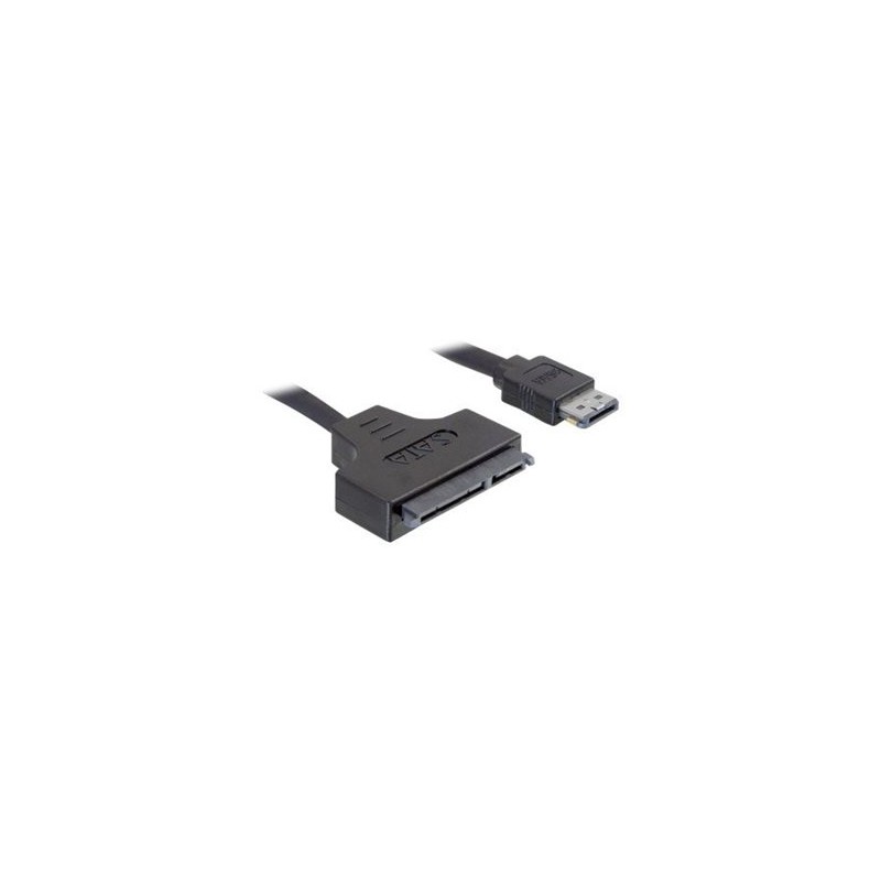 Delock - Kabel Power Over eSATA - 11 pin USB/eSATA (5/12 V) (M) do SATA combo (F) - 50 cm