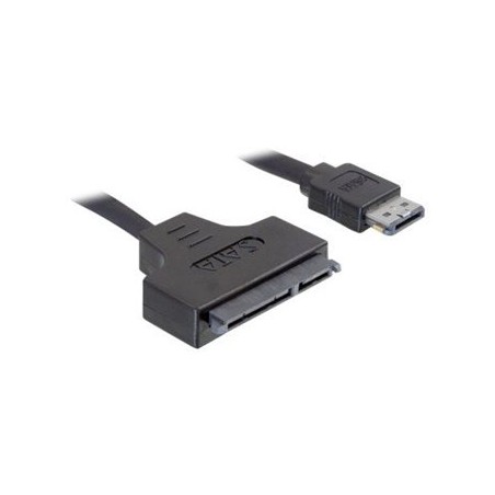 Delock - Kabel Power Over eSATA - 11 pin USB/eSATA (5/12 V) (M) do SATA combo (F) - 50 cm