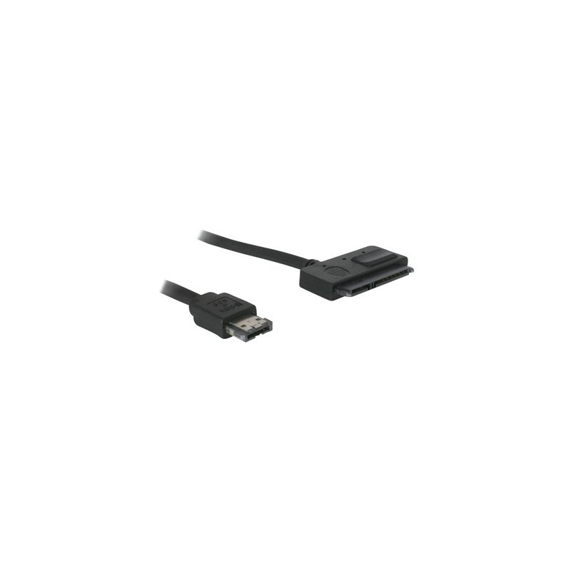 Delock Power Over eSATA cable - Kabel Power Over eSATA - Serial ATA 150/300 - SATA combo (F) do 11 pin USB/eSATA (5 V) (M) - 50