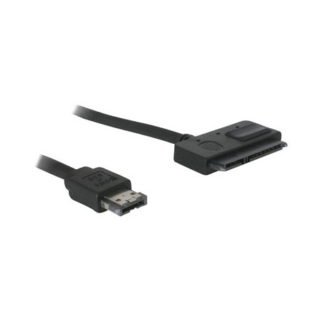Delock Power Over eSATA cable - Kabel Power Over eSATA - Serial ATA 150/300 - SATA combo (F) do 11 pin USB/eSATA (5 V) (M) - 50