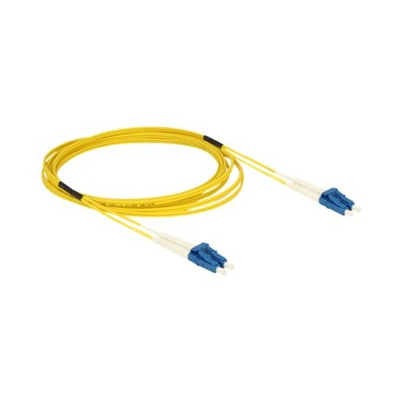 Delock - Síťový kabel - jednoduchý režim LC (M) do jednoduchý režim LC (M) - 3 m - optické vlákno - 9 / 125 mikron - OS2