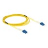 Delock - Síťový kabel - jednoduchý režim LC (M) do jednoduchý režim LC (M) - 3 m - optické vlákno - 9 / 125 mikron - OS2