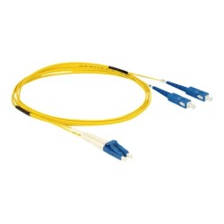 Delock - Síťový kabel - jednoduchý režim LC (M) do jednoduchý režim SC (M) - 2 m - optické vlákno - 9 / 125 mikron - OS2