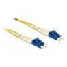Delock - Sítový kabel - jednoduchý režim LC (M) do jednoduchý režim LC (M) - 10 m - optické vlákno - duplex - 9 / 125 mikron