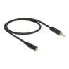 Delock - Prodlužovací šňůra audio - mini-phone stereo 3.5 mm se zdířkami (female) do mini-phone stereo 3.5 mm s piny (mal… 84716