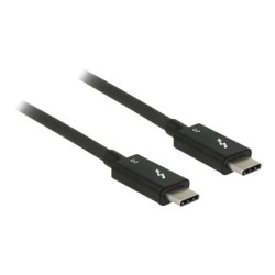 Delock - Kabel Thunderbolt - USB-C (M) do USB-C (M) - USB 3.1 Gen 2 / Thunderbolt 3 / DisplayPort 1.2a - 20 V - 5 A - 50 cm