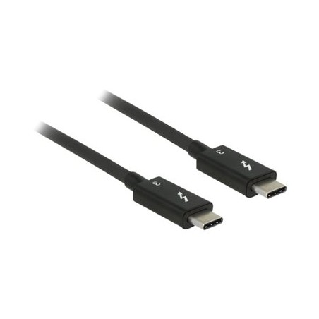 Delock - Kabel Thunderbolt - USB-C (M) do USB-C (M) - USB 3.1 Gen 2 / Thunderbolt 3 / DisplayPort 1.2a - 20 V - 5 A - 50 cm