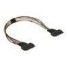 Cable U.2 SFF-8639 female U.2 SFF-8639, Cable U.2 SFF-8639 female U.2 SFF-8639