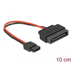 Delock - Elektrický kabel - SATA napájení (M) do Slimline SATA power (F) - 10 cm