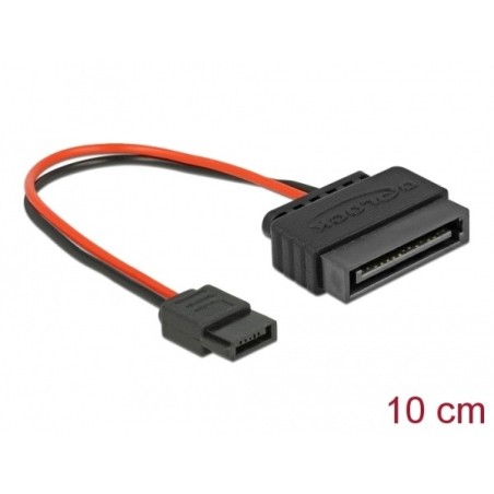 Delock - Elektrický kabel - SATA napájení (M) do Slimline SATA power (F) - 10 cm