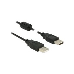 Delock - Kabel USB - USB (M) do USB (M) - USB 2.0 - 50 cm - černá