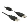 Delock - Kabel USB - USB (M) do USB (M) - USB 2.0 - 1.5 m - černá 84890