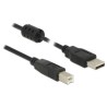 Delock - Kabel USB - USB (M) do USB typ B (M) - USB 2.0 - 3 m - černá