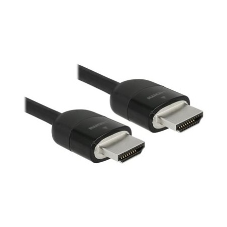 Delock Premium - Prémiově vysoká rychlost - kabel HDMI s ethernetem - HDMI s piny (male) do HDMI s piny (male) - 2 m - tr… 84964